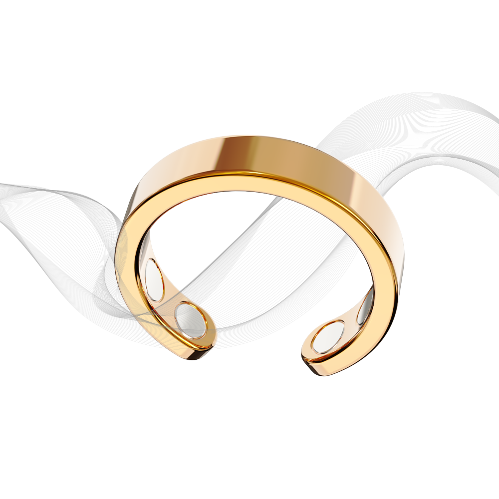 Gold Omlezo Magnetic Copper Ring