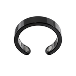 Close-up of the onyx Omlezo Copper Magnetic Ring in a product display